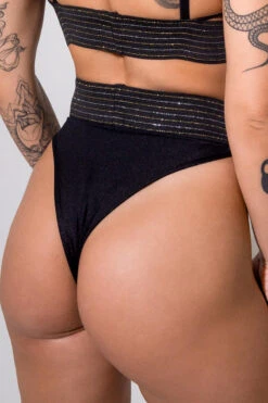 Sorte Heat Shorts - Black -Lingerie Shop HEAT9 1