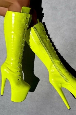 Hella Heels OH SNAP Knee High Boots - 8inch 7 Hella Heels OH SNAP Knee High Boots - 8inch -Lingerie Shop IMG 0070