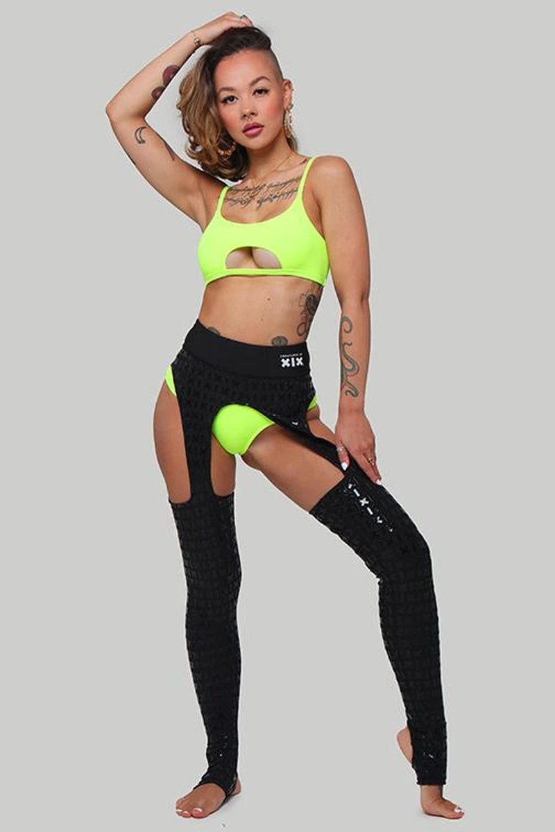 CXIX Gecko Grip Cowgirl Leggings - Black 5 CXIX Gecko Grip Cowgirl Leggings - Black - Image 3