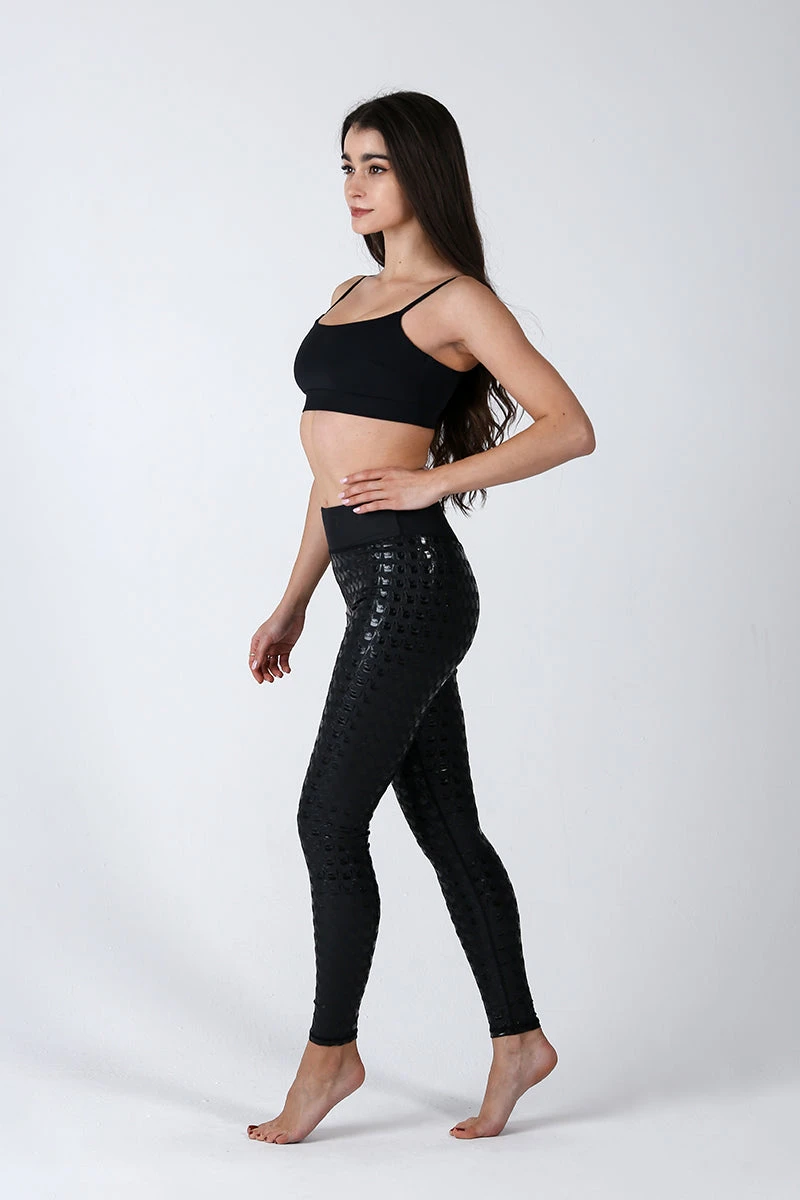 REV ACTIV Sticky Leggings - Black 11 REV ACTIV Sticky Leggings - Black - Image 9