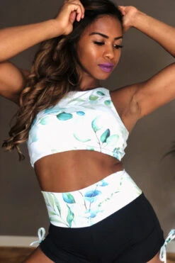The Enviro Co. High Neck Crop Top - Daintree Day 13 The Enviro Co. High Neck Crop Top - Daintree Day -Lingerie Shop IMG 5061