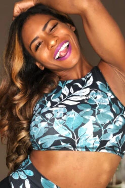 The Enviro Co. High Neck Crop Top - Daintree Night 11 The Enviro Co. High Neck Crop Top - Daintree Night -Lingerie Shop IMG 5072