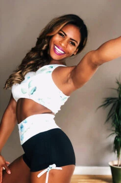 The Enviro Co. Drawstring Shorts - Daintree Day -Lingerie Shop IMG 5091