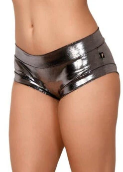 Cleo The Hurricane Hot Pants - Metallic Chrome -Lingerie Shop IMG 5810 large 65fdcf95 9086 4396 b420 f4b23741f13b