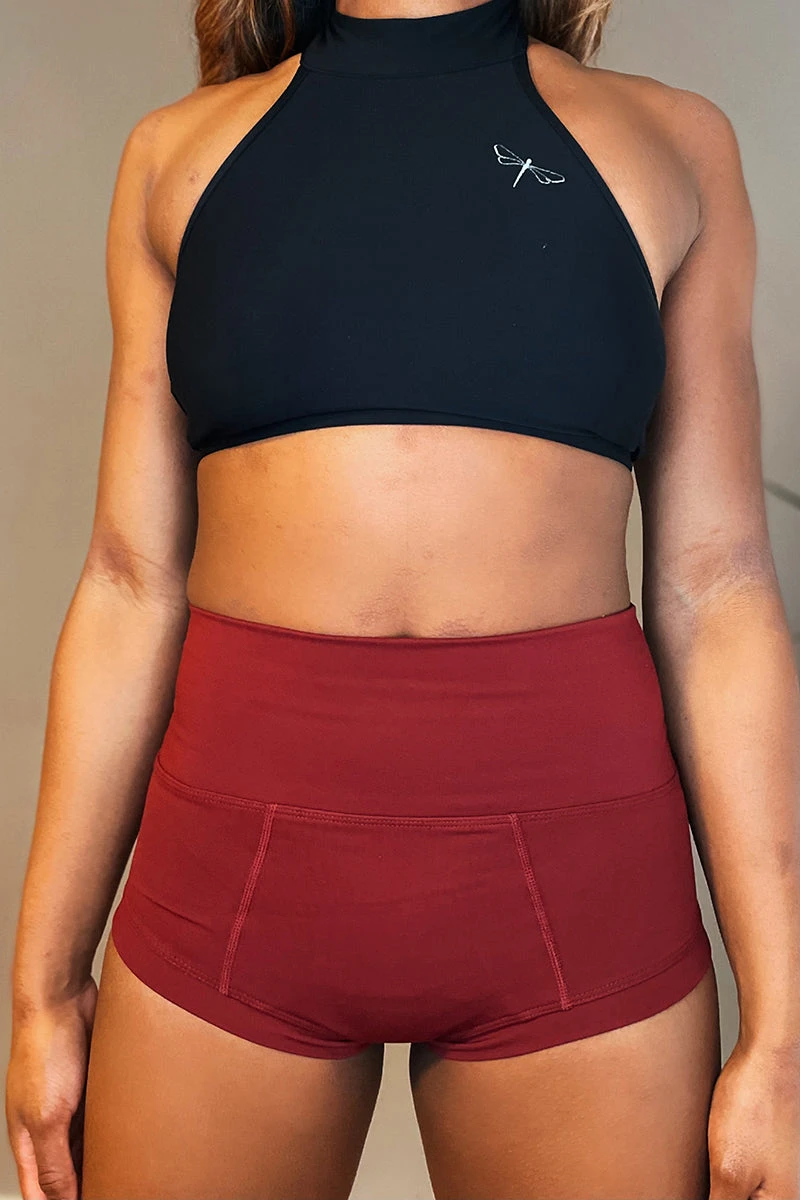 The Enviro Co. Smoove Shorts - Wine 6 The Enviro Co. Smoove Shorts - Wine - Image 4