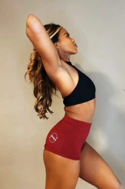 The Enviro Co. Smoove Shorts - Wine 12 The Enviro Co. Smoove Shorts - Wine -Lingerie Shop IMG 8088