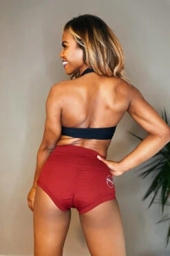 The Enviro Co. Smoove Shorts - Wine 13 The Enviro Co. Smoove Shorts - Wine -Lingerie Shop IMG 8091