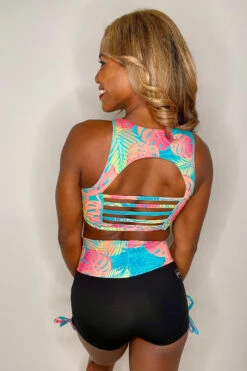 The Enviro Co. Drawstring Shorts - Tropical Vibes -Lingerie Shop IMG 8265