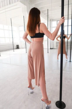 REV ACTIV Sensual Flow Pants (with Leg Slit) - Coffee 12 REV ACTIV Sensual Flow Pants (with Leg Slit) - Coffee -Lingerie Shop IMG 8393 1