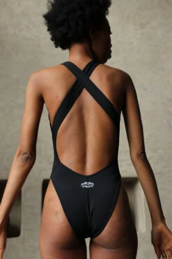 Shark Polewear Benita Bodysuit - Black -Lingerie Shop IMG 9052