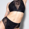 RAD Constellations Juno Top - Black 2 RAD Constellations Juno Top - Black -Lingerie Shop KXH26486