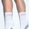 RAD Socks - Pink Lurex
