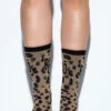 RAD Socks - Leopard -Lingerie Shop KXT49434 Edit