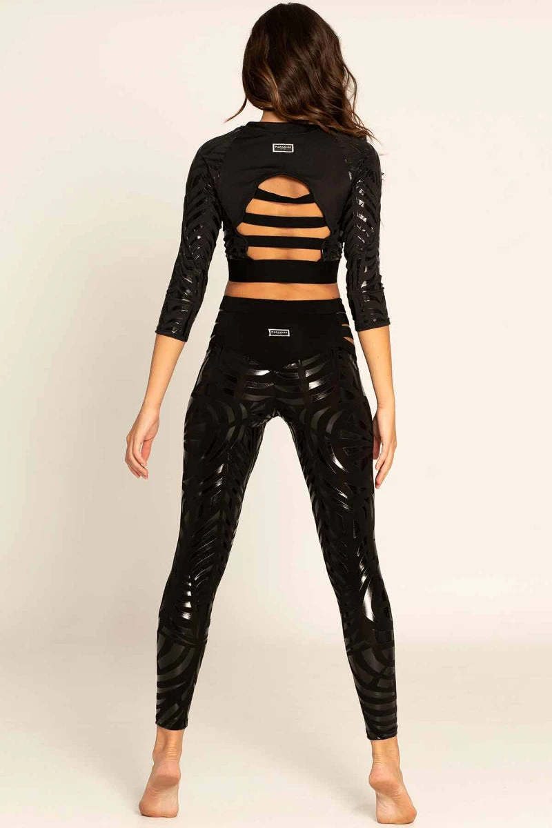 Paradise Chick Superhero Series Extra Sticky Leggings - Aztec 5 Paradise Chick Superhero Series Extra Sticky Leggings - Aztec - Image 3