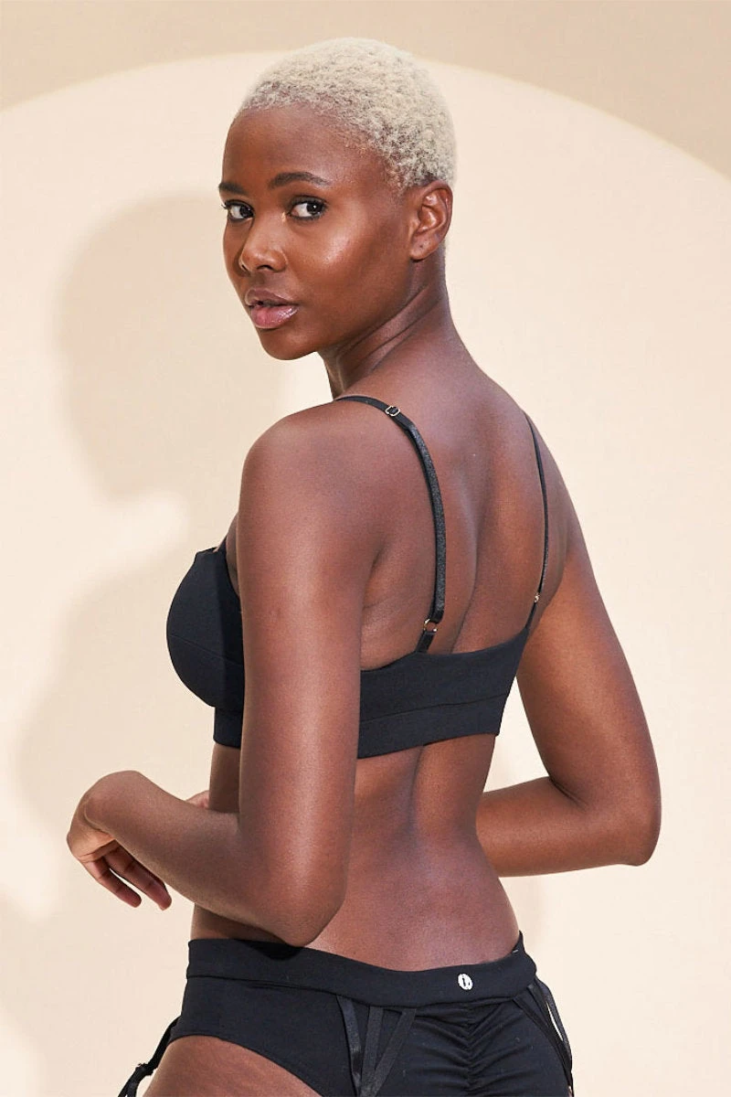 Lunalae Cleo Top - Recycled Black 6 Lunalae Cleo Top - Recycled Black - Image 4