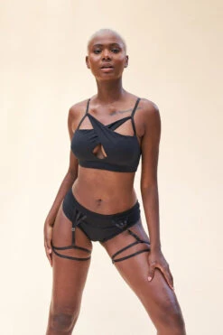 Lunalae Cleo Top - Recycled Black 11 Lunalae Cleo Top - Recycled Black -Lingerie Shop LunaLae 23 1222