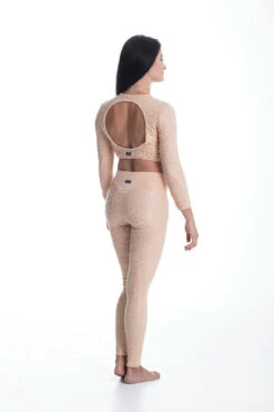 Paradise Chick Superhero Series Ultra Grip Leggings - Beige Leopard -Lingerie Shop MG 1842 copy 1