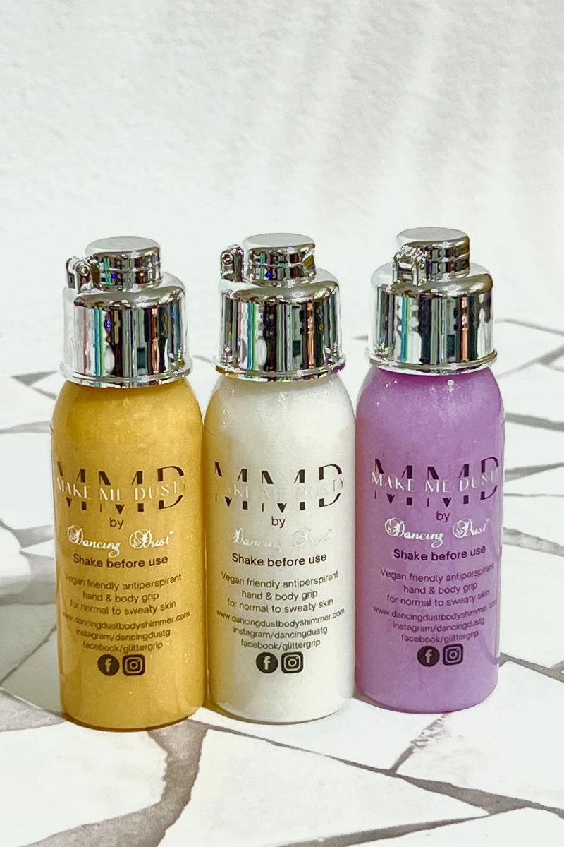 Dancing Dust Make Me Dusty Trio Pack - Gold/Silver/Purple (3 X 30ml) 3 Dancing Dust Make Me Dusty Trio Pack - Gold/Silver/Purple (3 X 30ml)