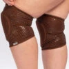 Queen Grippy Kneepads - Cacao -Lingerie Shop NudeCacaoGrip5 1