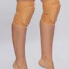Queen Grippy Kneepads - Caramel 1 Queen Grippy Kneepads - Caramel -Lingerie Shop NudeCaramelGrip2