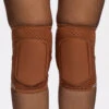 Queen Grippy Kneepads - Mocha 1 Queen Grippy Kneepads - Mocha -Lingerie Shop NudeMochaGrip2