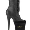 Pleaser USA Shoe Protectors - Black Velvet