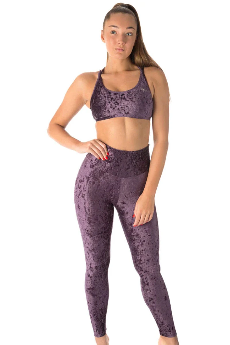 Dragonfly Adele Leggings - Velvet Purple 3 Dragonfly Adele Leggings - Velvet Purple