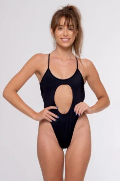 Nona Perkasa Queen Of The Night Bodysuit - Black -Lingerie Shop QOTNBodyBlack03