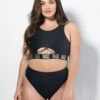 RAD Bahari Top Eco - Black -Lingerie Shop RaD 1881 Edit