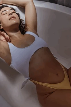 Rolling Malandra Bodysuit - Ribbed White/Yellow -Lingerie Shop Screenshot2021 12 16at12.42.12