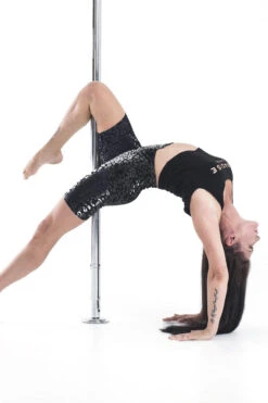 Paradise Chick Superhero Ultra Grip Biker Shorts - Black Leopard -Lingerie Shop StickyBiker