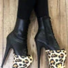 Pole Addict Shoe Protectors - Sunrise Leopard 1 Pole Addict Shoe Protectors - Sunrise Leopard -Lingerie Shop Sunrise Leo