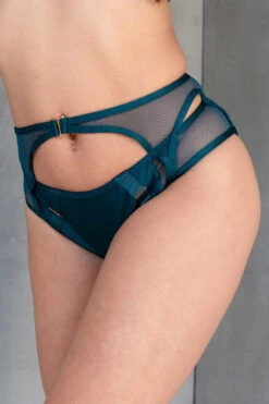 Tatiana Activewear Kaizen Shorts - Teal 13 Tatiana Activewear Kaizen Shorts - Teal -Lingerie Shop TatianaActive KaizenTealTriangleBraPoleWearSet 8115