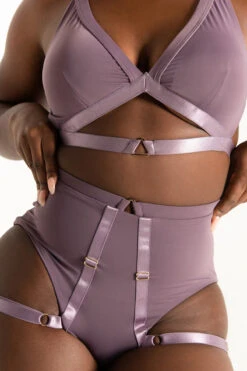 Tatiana Activewear Tokio Top - Mauve -Lingerie Shop TatianaActive TokioMauveStrappyGarterPoleWearSet 7933 80ad2763 5575 4d72 828b ab05b9ec0025
