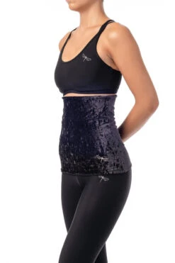 Dragonfly Back Warmer - Velvet Black -Lingerie Shop VelvetBackWarmerBlack2