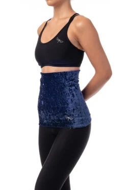Dragonfly Back Warmer - Velvet Blue 10 Dragonfly Back Warmer - Velvet Blue -Lingerie Shop VelvetBackWarmerBlue2