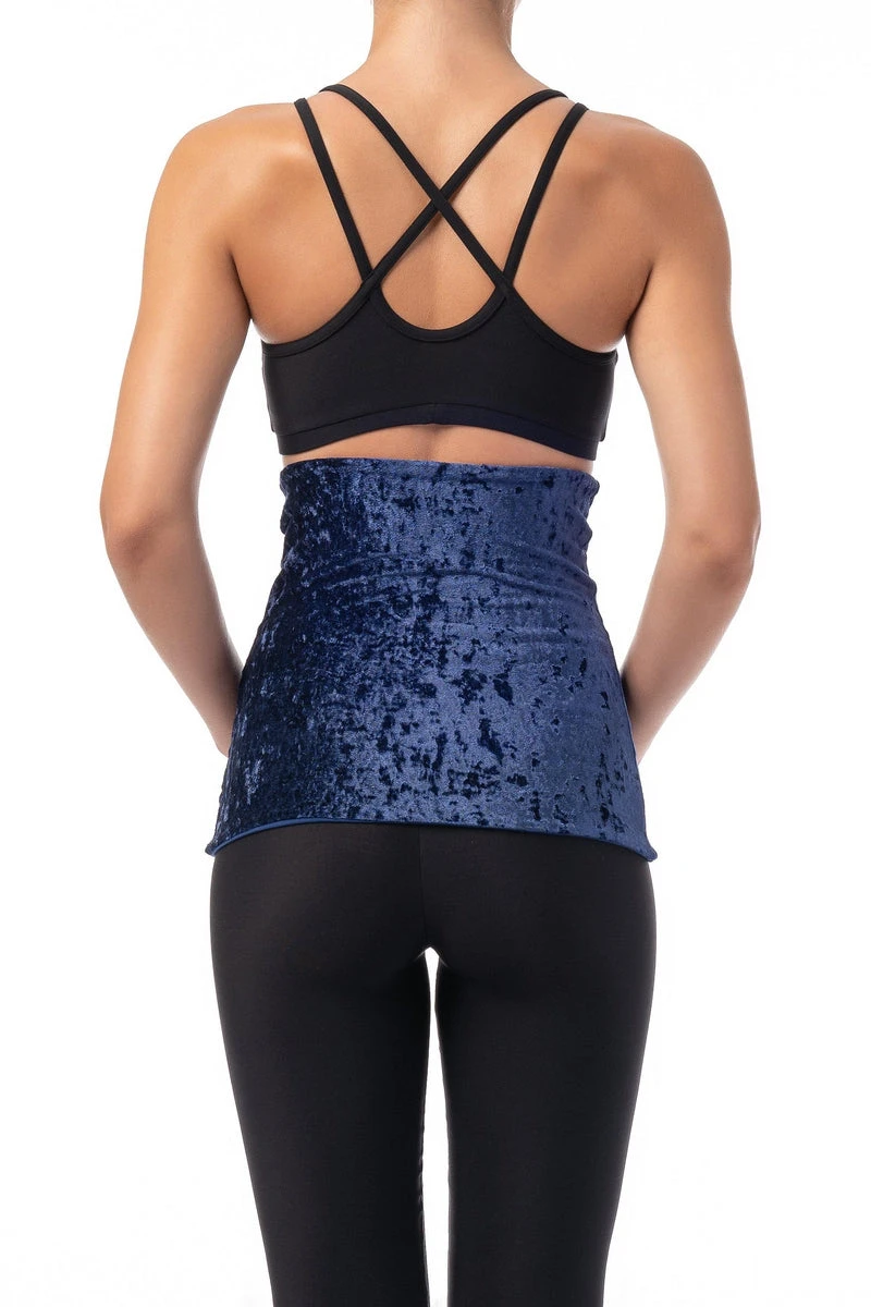 Dragonfly Back Warmer - Velvet Blue 4 Dragonfly Back Warmer - Velvet Blue - Image 2