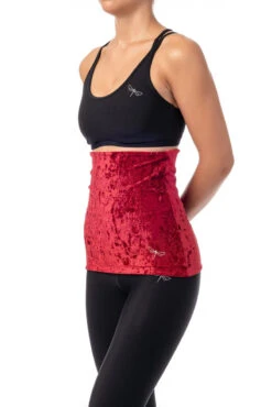 Dragonfly Back Warmer - Velvet Red -Lingerie Shop VelvetBackwarmerRed2