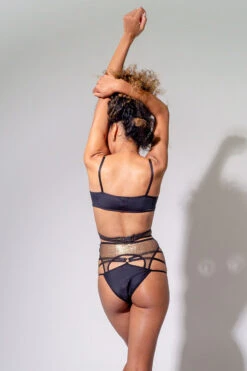 Sorte Witch Cheeky Shorts - Black 11 Sorte Witch Cheeky Shorts - Black -Lingerie Shop WITCH TOPBOTTOM BLACK 5