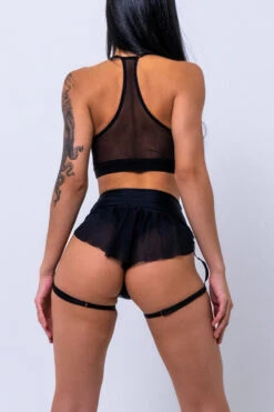 Sorte Wonder Haze Shorts - Black -Lingerie Shop WONDERHAZE2