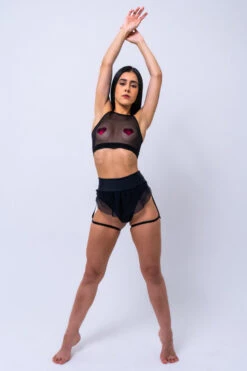 Sorte Wonder Haze Shorts - Black -Lingerie Shop WONDERHAZE3 2