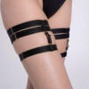 Bandurska Leg Garter Accessory - Black (2 Pack) -Lingerie Shop accessories 1