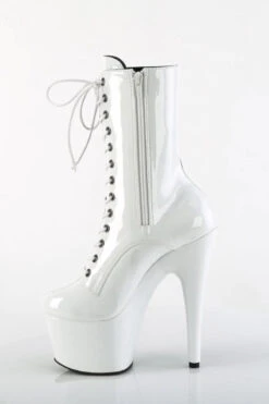 Pleaser USA Adore-1040TT 7inch Pleaser Boots - Patent Black/White -Lingerie Shop adore 1040tt b w m05 1397b8b8 9f3f 47d1 bfa7 4989ba70eed6