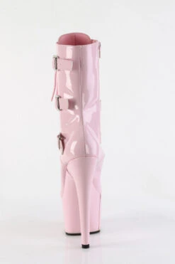 Pleaser USA Adore-1043 7inch Pleaser Boots - Patent Baby Pink -Lingerie Shop adore 1043 bp m09