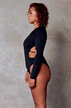 CXIX 119 Plunge Bodysuit - Black 12 CXIX 119 Plunge Bodysuit - Black -Lingerie Shop black bodysuit CXIX fashion streetwear poledance