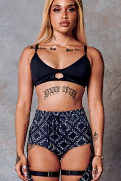 CXIX 119 Bralette - Black 9 CXIX 119 Bralette - Black -Lingerie Shop bralette black poledance CXIX 119 streetwear 2