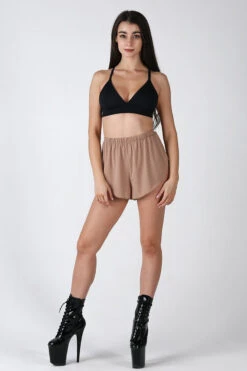 REV ACTIV Flow Shorts - Coffee -Lingerie Shop coffee flow shorts 1
