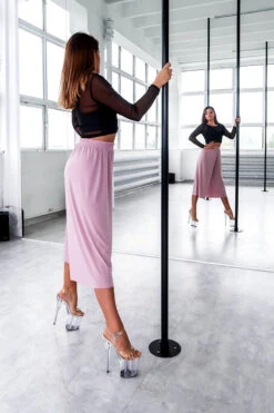 REV ACTIV Flow Pants - Rose Pink -Lingerie Shop comfyrosepinkside