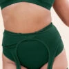 Lunalae Cora High Waist Bottoms - Recycled Moss Green -Lingerie Shop cora high waist bottom recycled moss green bottom 38231129063671 1