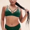 Lunalae Lily Top - Recycled Moss Green -Lingerie Shop cora low waist bottom recycled moss green bottom 38231212065015